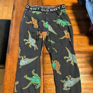 Old Navy boys sz S (6-7) dinosaur sleep pants